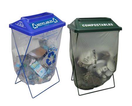 Borrow recycling containers for your next event